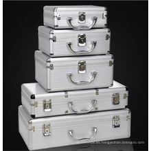 Caja de equipo de aleación de aluminio de alta calidad personalizable con diferentes tamaños
